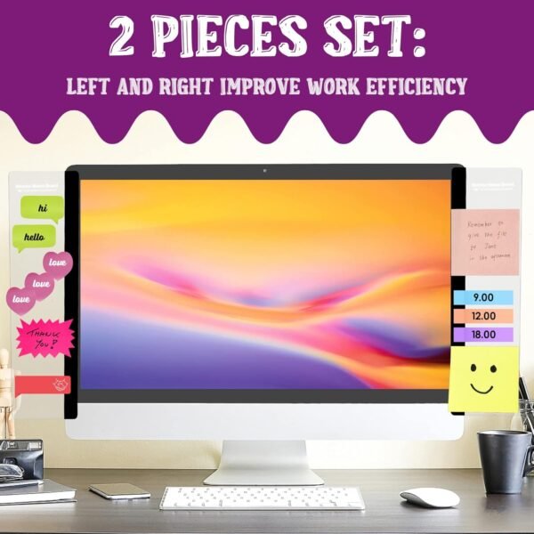 MDOZQ Workplace Desk Equipment 2pcs Laptop Monitor Mem... - Image 3