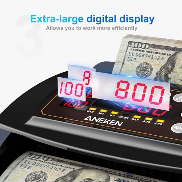 Aneken Cash Counter with Worth Depend, UV/MG/IR Counter... - Image 4