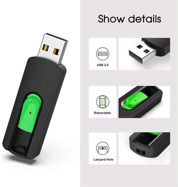 128GB Flash Drive Aiibe USB Flash Drive 128 GB Thumb Dr... - Image 4