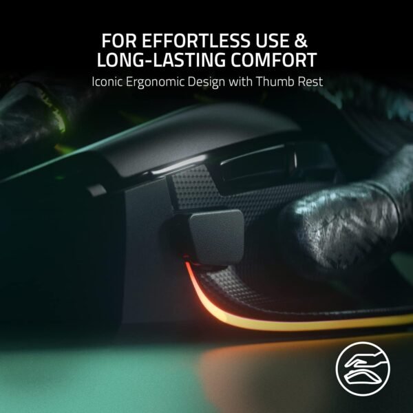 Razer Basilisk V3 Customizable Ergonomic Gaming Mouse: ... - Image 6