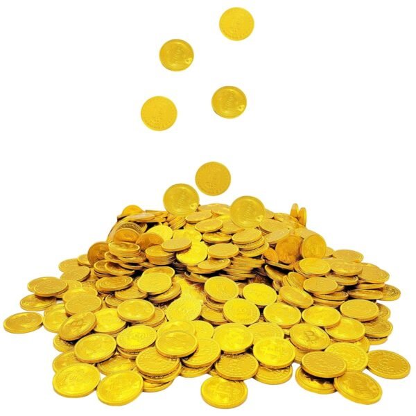 50 Unique Crypto Bitcoin Chocolate Cash, Made with P... - Image 3