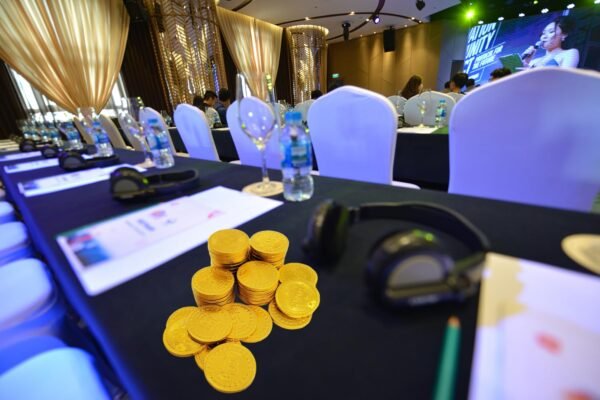 50 Unique Crypto Bitcoin Chocolate Cash, Made with P... - Image 6