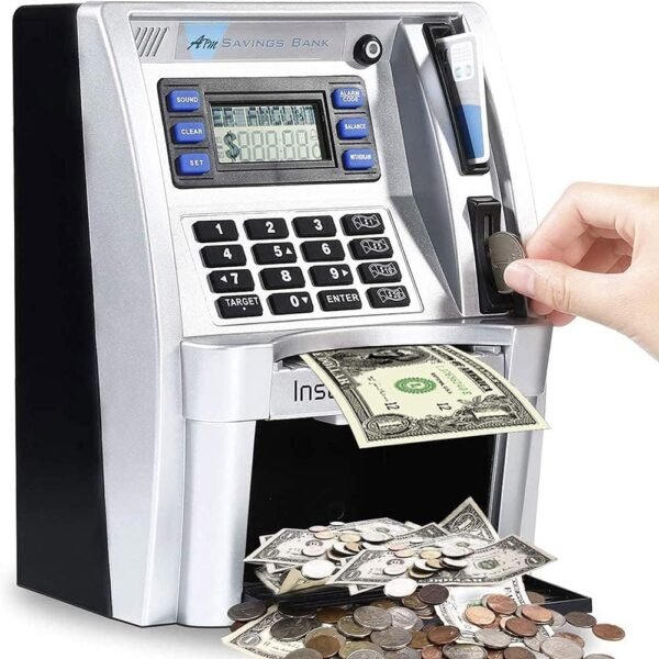 2024 Upgraded ATM Saving Piggy Financial institution for Actual Cash for ... - Image 2
