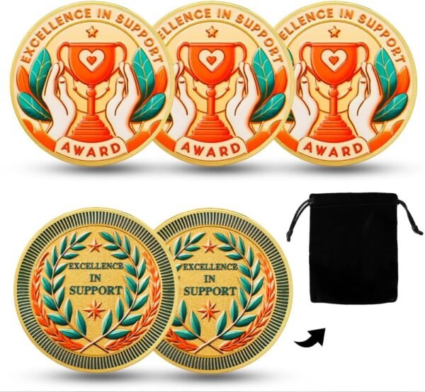5pcs Excellence in Assist Award Problem Coin - Troph... - Image 2
