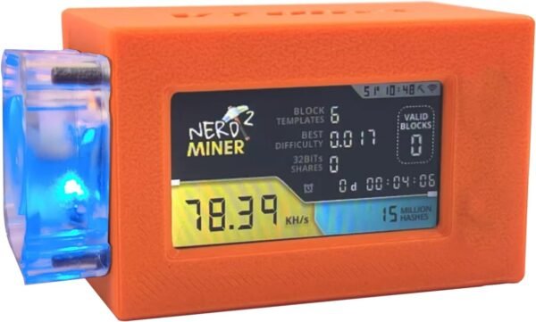 Bitaxe NerdMiner S3 Professional 2.4G WiFi USB Crypto Miner with... - Image 2