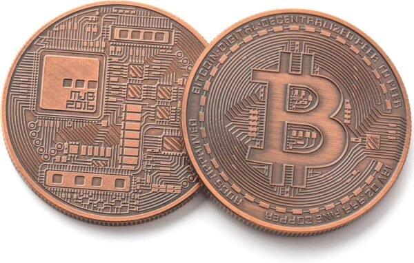 Bitcoin Cash | 2X Copper Coin 1 oz999 Pure | Coin Gif... - Image 2