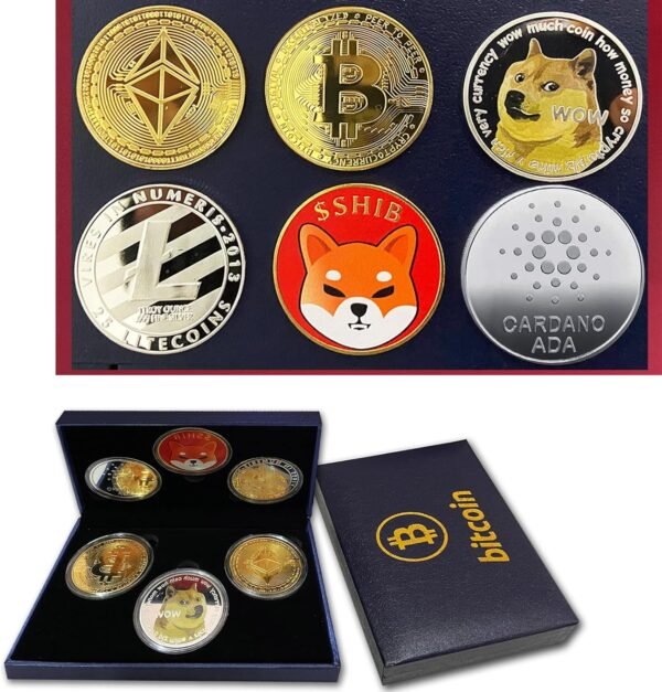 Gold Plated Bodily Bitcoin (BTC) - Ethereum (ETH) Shi... - Image 2