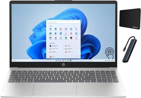 HP 15.6" HD Contact-Display screen Laptop computer, Intel Core i5-1235U, 1... - Image 2