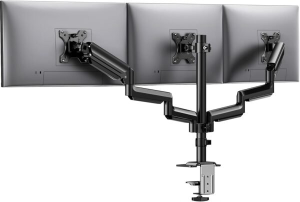 HUANUO Triple Monitor Mount for 13-27 inch Pc Scr... - Image 2