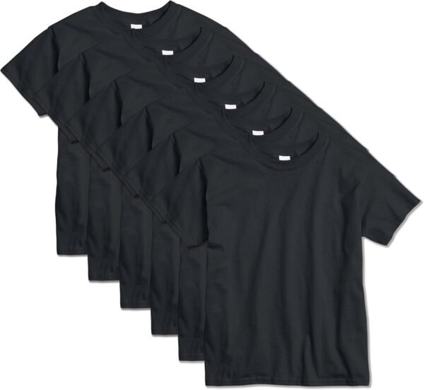 Hanes Boys Necessities Brief Sleeve T-shirt Worth Pack, ... - Image 2