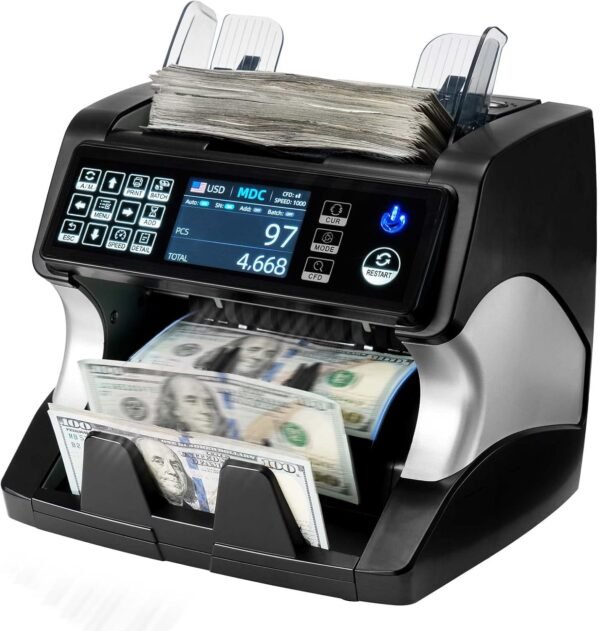 MUNBYN IMC01 Financial institution Grade Cash Counter Machine Combined Den... - Image 2