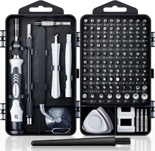 SHOWPIN 122 in 1 Precision Pc Screwdriver Equipment, La... - Image 2