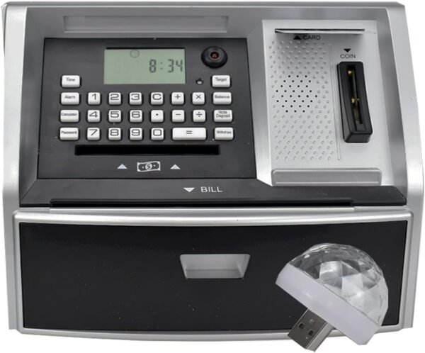 Toy Speaking ATM Financial institution ATM Machine Financial savings Piggy Financial institution for... - Image 2
