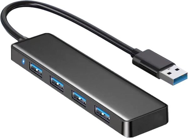 USB 3.0 Hub, VIENON 4-Port USB Hub USB Splitter USB Exp... - Image 2