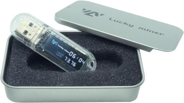USB Bitcoin Miner Stick LV03 BTC Lottery Crypto Mini So... - Image 2