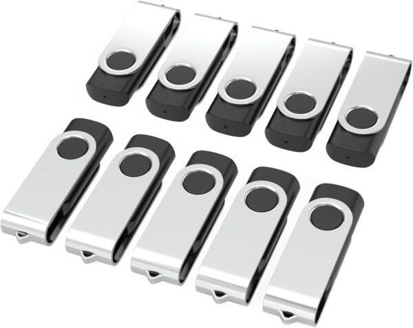 USB Flash Drives 2GB 10 Pack, Wooolken USB 2.0 Thumb Dr... - Image 2