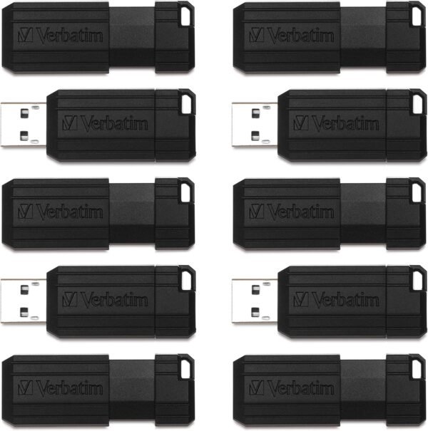 Verbatim 32GB PinStripe Retractable USB 2.0 Flash Thumb... - Image 2