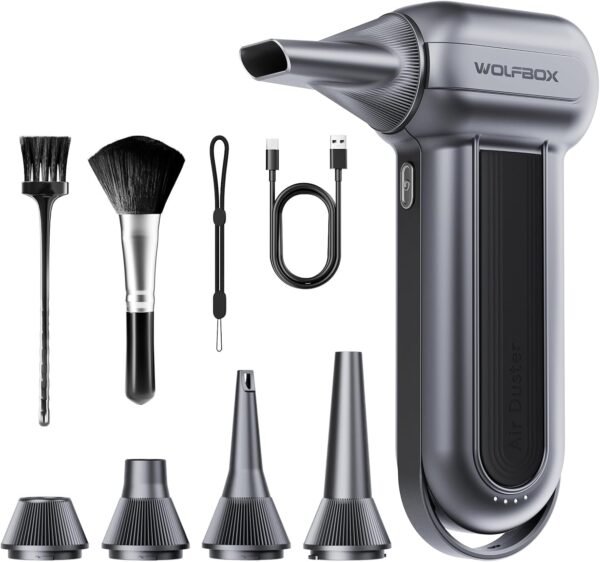 WOLFBOX MF100 Electrical Air Duster-150000RPM Tremendous Energy... - Image 2