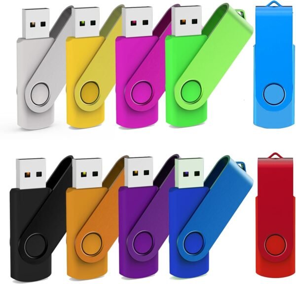 10 Pack 16GB USB Flash Drives, Bulk USB 2.0 Thumb Drive... - Image 2