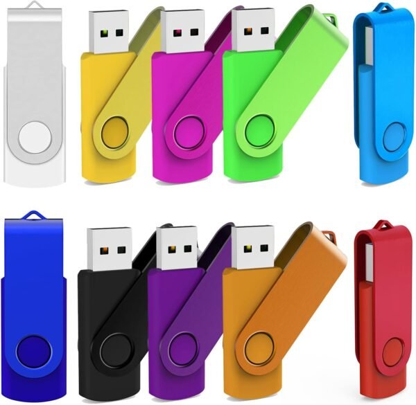 10 Pack 16GB USB Flash Drives, Bulk USB 2.0 Thumb Drive... - Image 3