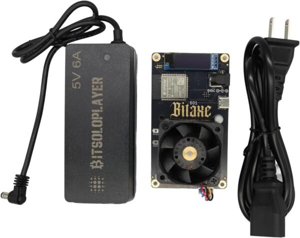 Bitaxe Gamma 601 BTC Miner 1.2TH/s, BM1370 ASIC Chip, 2... - Image 6
