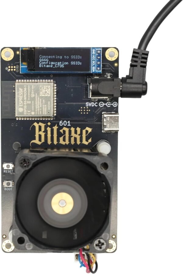 Bitaxe Gamma 601 BTC Miner 1.2TH/s, BM1370 ASIC Chip, 2... - Image 8