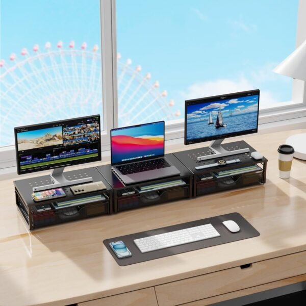 gianotter Pc Monitor Stand Riser, Desk Organizers... - Image 7