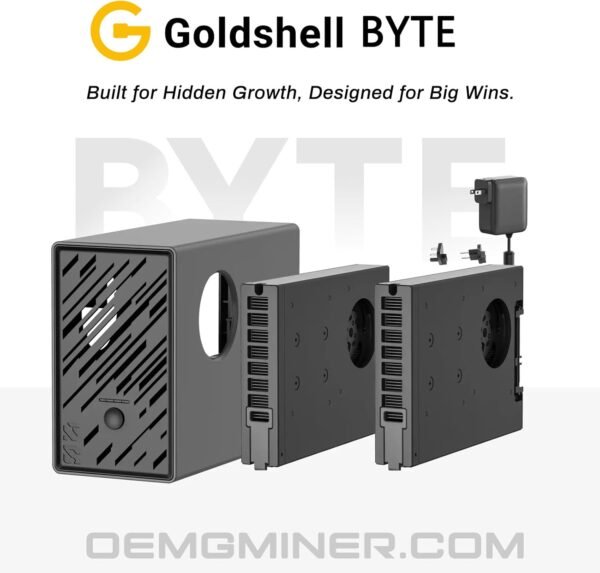 Pre-Sale Goldshell Byte Mining Machine - Twin-Algorithm... - Image 4