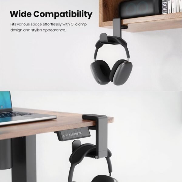 EURPMASK Rotating Headphone Stand - PC Gaming Headset H... - Image 4