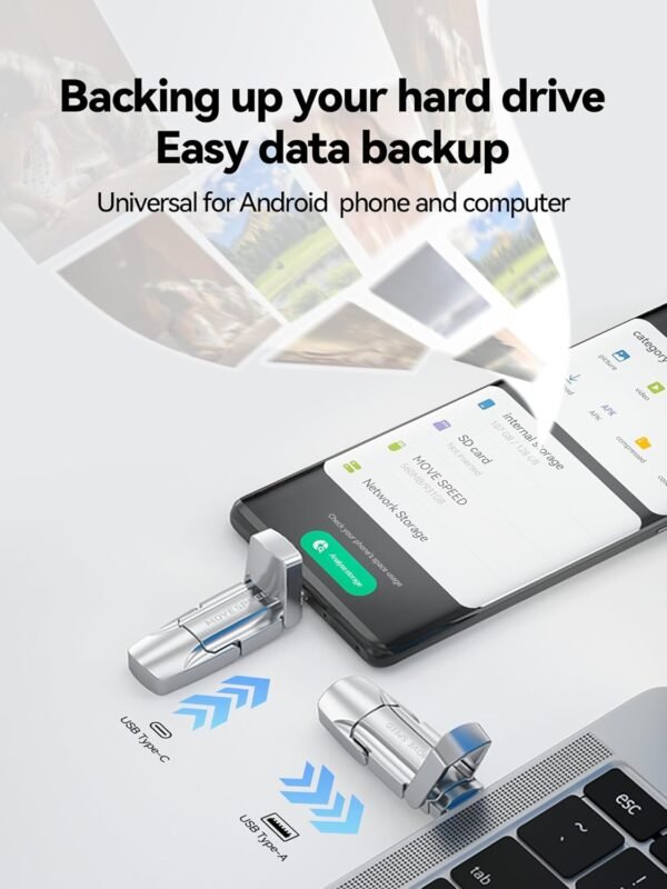 MOVE SPEED 1TB Strong State Flash Drive 570MB/s Excessive Spe... - Image 5