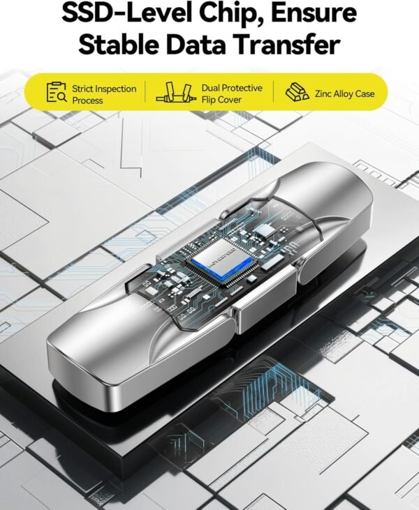 MOVE SPEED 1TB Strong State Flash Drive 570MB/s Excessive Spe... - Image 7