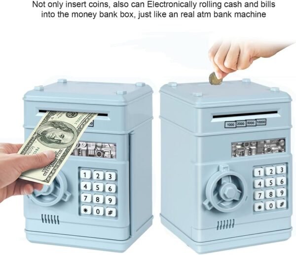 Piggy Financial institution, Digital ATM Password Money Coin Can Auto ... - Image 5