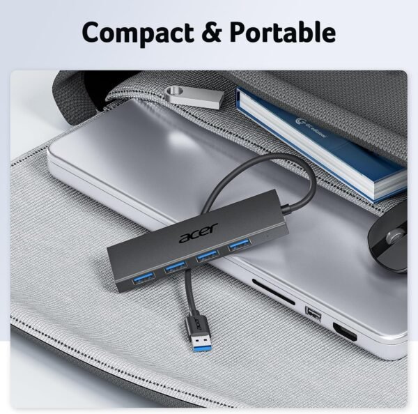 Acer USB Hub 4 Ports, A number of USB 3.0 Hub, USBA Splitt... - Image 9