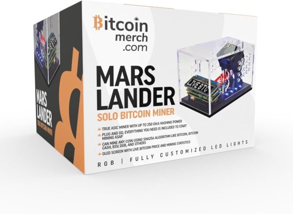 Bitcoin Merch® Mars Lander Solo Bitcoin Miner with Comp... - Image 7