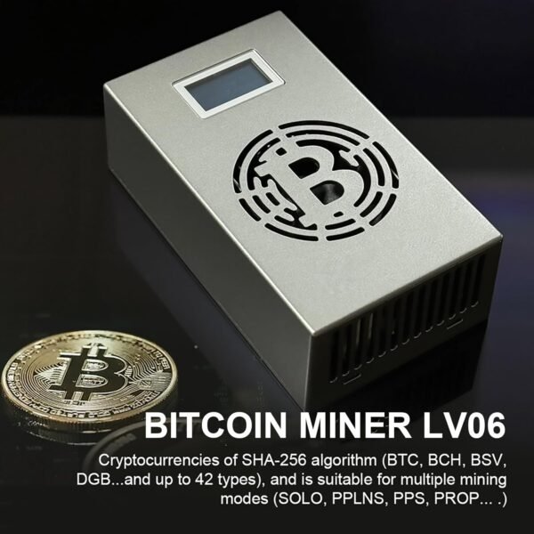 BeluckyMan Bitcoin Miner BTC Lotto Machine WiFi SHA-256 ... - Image 4