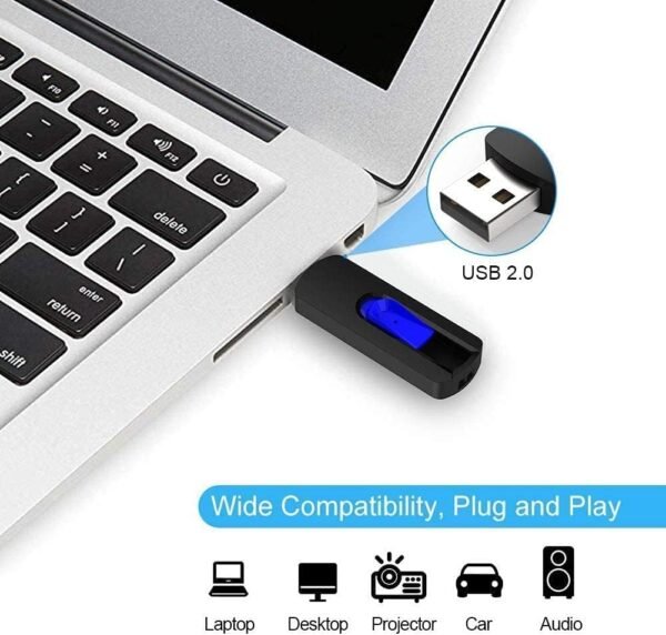 RAOYI 5 Pack 64GB USB Flash Drive, USB 2.0 Reminiscence Stick... - Image 4