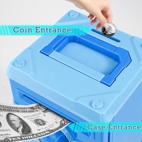 Mini ATM Piggy Financial institution ATM Machine Finest Reward for Youngsters,Elec... - Image 5