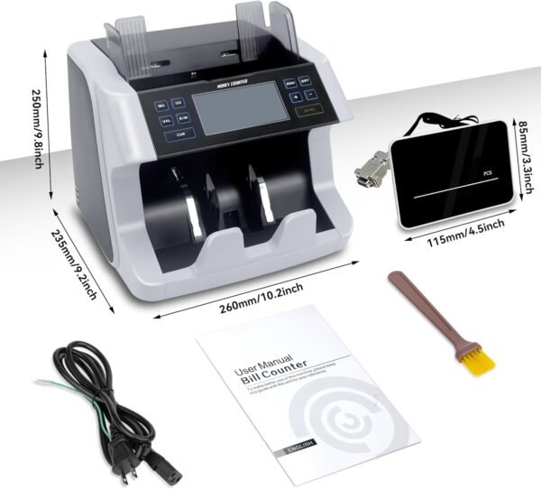 Cash Counter Machine,Greenback,UV/MG/IR Counterfeit Detec... - Image 8