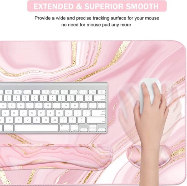 Keyboard Mouse Pad Set, Prolonged Mouse Pad+Keyboard Wri... - Image 6