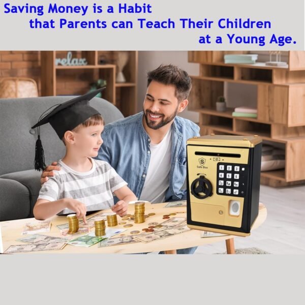 Children Secure Financial institution with Fingerprint Password Speaking ATM Pi... - Image 6