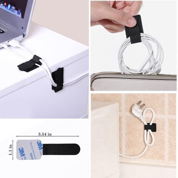 N NOROCME 192 PCS Cable Administration Package 4 Wire Organizer... - Image 7