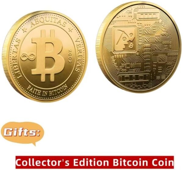 Bitcoin Inventory Ticker, Digital Clock with Climate, Tempe... - Image 5