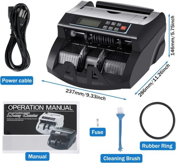 Cash Counter Machine Depend Worth for US Greenback solely,UV... - Image 7