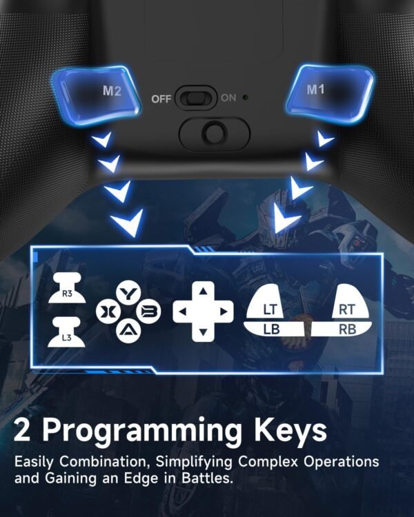 EasySMX X15 PC Controller - Enhanced Wi-fi Bluetooth... - Image 7