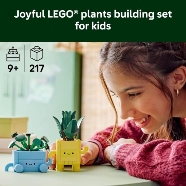 LEGO Botanicals Joyful Vegetation Constructing Toys - Bed room or... - Image 3