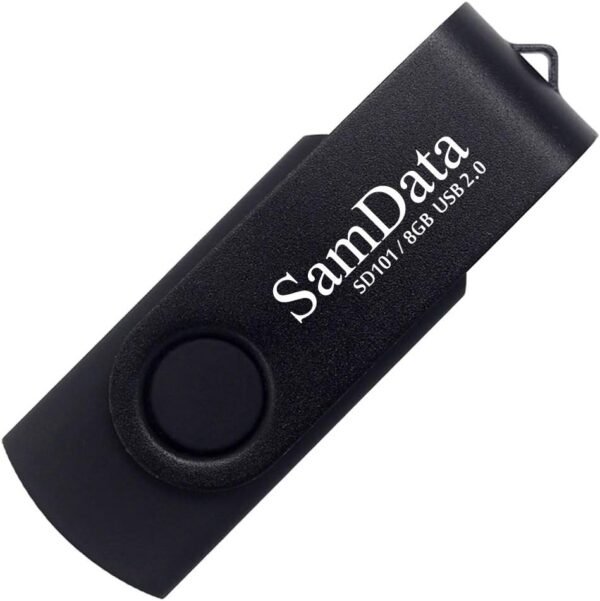 USB Flash Drive 8GB 1 Pack USB 2.0 Thumb Drive Swivel M... - Image 3