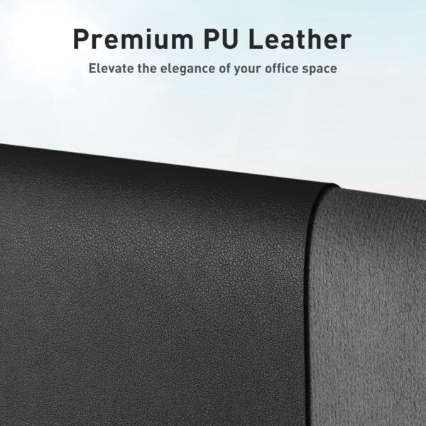 Aothia Leather-based Desk Pad Protector, Mouse Pad, Workplace De... - Image 3