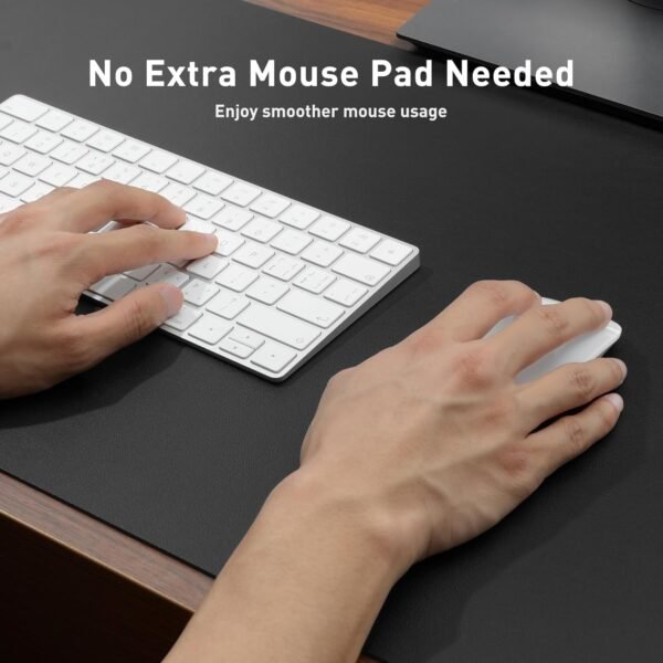 Aothia Leather-based Desk Pad Protector, Mouse Pad, Workplace De... - Image 5