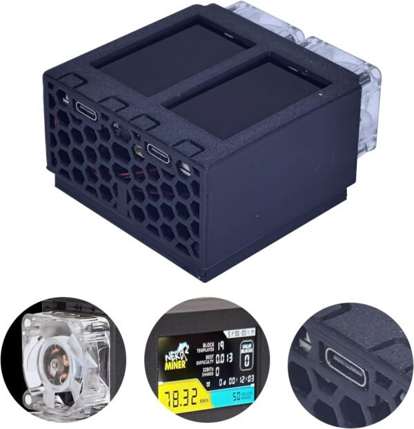 Bitcoin BTC Lottery Miner | 78KH/s*2 | Wi-Fi | USB-C | ... - Image 5