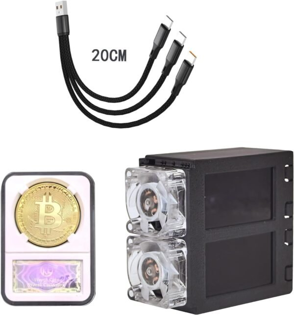Bitcoin BTC Lottery Miner | 78KH/s*2 | Wi-Fi | USB-C | ... - Image 6